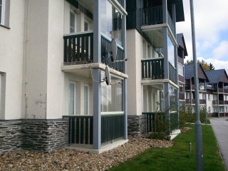 Realiazce lodžie - apartmánové domy Horní Mísečky