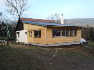 Realizace lodžie - restaurace Deštné v Orlických horách